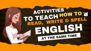 LEARN TO READ SPELL AND WRITE ENGLISH  ALL AT ONCE #learnenglish #basicenglish