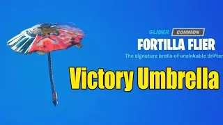 Victory Umbrella Fortilla Flier - Fortnite Chapter 2 Season 3