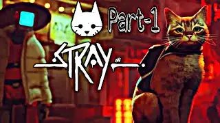Stray Part-1|| Gameplay On Mobile||#godofwarragnarok #straycats #straygameplay