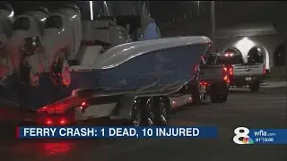 'Clearwater ferry is adrift': Coast Guard releases mayday call in deadly crash