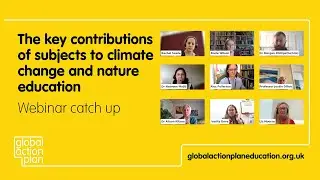 The key contributions of subjects to climate change and nature education
