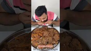BIGGEST FISH THALI EATING CHALLENGE😍🔥 POMFRET & BOMBAY DUCK CHALLENGE😱 #fish #shorts #foodie