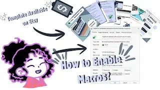 NightOwl Excel Password Tracker 🦉 | How to Enable Macros & Use the Template