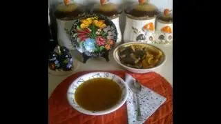 HUNGARIAN FISH SOUP /  HAL&Aacute;SZL&Eacute;