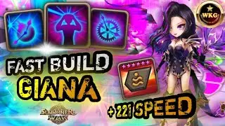 HOW FAST YOUR DARK ORACLE? CAN YOU BEAT THIS GIANA IN RTA SUMMONERS WAR