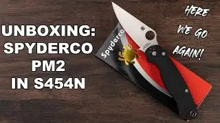 Unboxing:  Spyderco Paramilitary 2 in S45VN