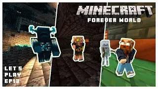 Raiding an Ancient City, a Bastion and a Trial Chamber in My Forever World | Minecraft 1.21