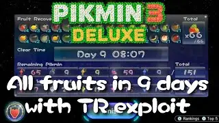 Pikmin 3DX - All Fruits Speedrun in 9 days (first ever)