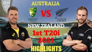 1st T20i Australia VS New Zealand 2021 WCC2 MOOD