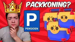 IS DE PACKKONING MET PENSIOEN...?! - MEGA DOOS OPENING! - Brawl Stars