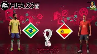FIFA 23 | BRASIL X ESPANHA | FINAL | FIFA WORLD CUP