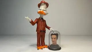 Marvel Legends Howard the Duck Khonshu BAF wave Disney Plus What If? Action figure review! (2022)