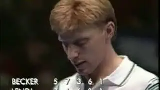Masters 1988 F Becker vs. Lendl 4/5