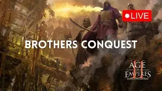BROTHERS CONQUEST: Medieval Mayhem in AoE2! | Live 🔴