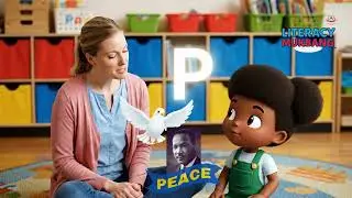 P Is for Peace | A Literacy Mukbang&trade; Moment