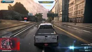 NFS Most Wanted 2012 - Ford Raptor Cop Chase