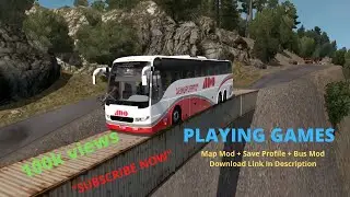 Euro Truck Simulator 2 (Dangerous Roads Map) ETS2 1.32 (+Download)