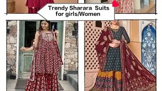 Types of Sharara Suits Ideas💖Sharara Sets🤩Latest Design party wear😍 Rhk Collection💖 Subscribe 🔔