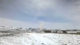 Tannerite vs. Hay  bale