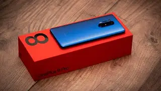 Распаковка и сравнение OnePlus 8 Pro [Ультрамариновый синий]