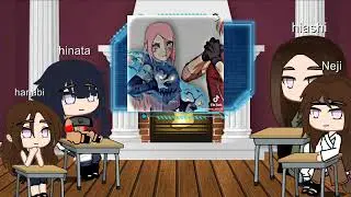 clan hyuga Reacionar a hinata  (sakuhina) #familia#haruno&hyuga#