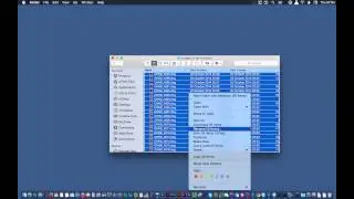 Batch Renaming files in OS X Yosemite