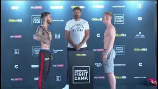 WHO YOU GOT? - THE EGG OR THE CHEESE? - SAM EGGINGTON v TED CHEESEMAN - WEIGH-IN WITH EDDIE HEARN