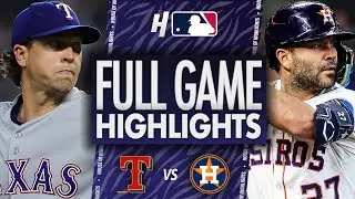Texas Rangers vs Houston Astros - FULL GAME HIGHLIGHTS | September 17, 2025 MLB Season