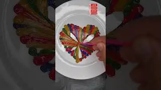 Paint and slime part20 #youtubeshorts #slime #monetization #painting #finance