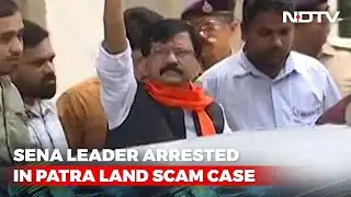 Sanjay Raut's Midnight Arrest, Sena Protests, Huge Security Outside Court