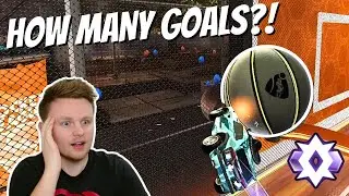 HOW MANY GOALS?! - Rocket League Hoops Road to SSL #4