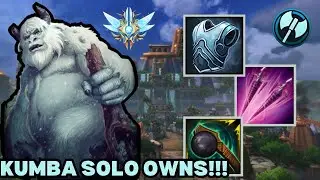 KUMBA BUFFS MAKE HIM BROKEN!!! - TROLL TUESDAYS KUMBHAKARNA GRANDMASTERS SOLO SMITE