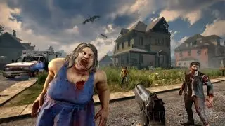 Zombio attack  Army kill Zombio save child