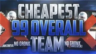 PREPARE FOR MM18 WITH THE CHEAPEST 99 OVERALL TEAM WITHOUT GRONK!! EASY 100% SEASON SCORE TIPS!!