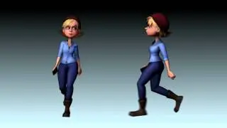 Bonnie Walk Cycle