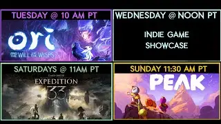 Indie Game Showcase | Chat on Twitch.tv/DechartGames