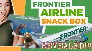 Trying the snack pack on frontier airlines for the first time! So cute and full of surprises !