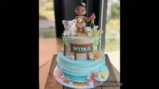 Moana theme Cake Designs #birthday #cake #trending