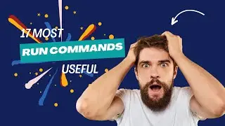 17 Most Useful windows 11 Run commands || Hacks Every Windows USERS Must Know | PSCT