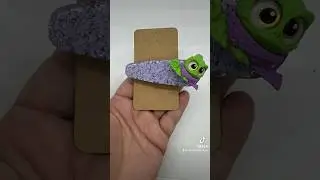 Adoorable hair clip! #diy #glitter #resin #uvresin #craft #hairclip #tangled #disney #girlmom