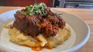 Smoked Short Ribs with Mushroom Polenta - Firex Cucimix
