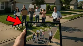 HOA President Staged a Fake Protest Against Me &mdash; I Had the Drone Footage to Expose It