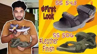 SS 543 First Look (VS) SS 506 Leather Finish Sparx Brand Sandal Unboxing, Comparison and Review