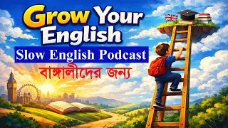 Ultra-slow English podcast for beginners/ English listening practice/ Learn English through podcast
