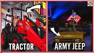 EVERY VEHICLE ENTRANCES IN WWE GAME #WWE #wwe2k24