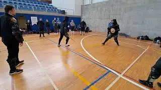 II Torneo de Miño 2025 - Semifinal Sword and Buckler - Daniel López Varela (W) vs Kostiantyn Slabko