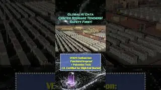 Global AI Data Center Storage Tenders! Safety First! #battery #energydistribution #natrium