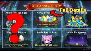 Neo Monsters 10th Anniversary Event Full Details 