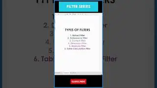 #tableau Filters || Types of Filters || Filters Series