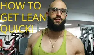 How To Get Lean Quick. #supersets #shredded #leangains